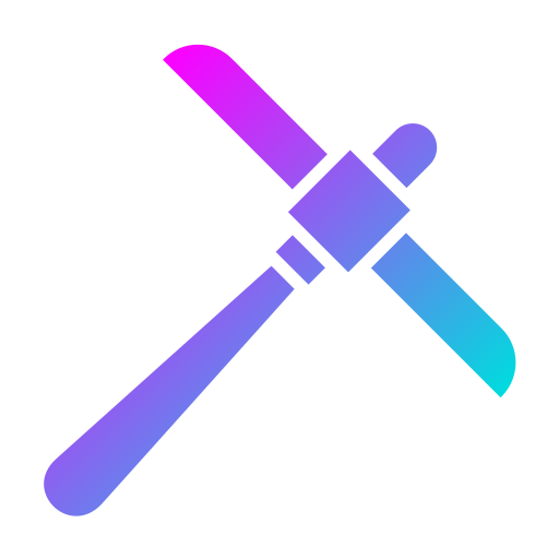 Pickaxe Generic Flat Gradient icon