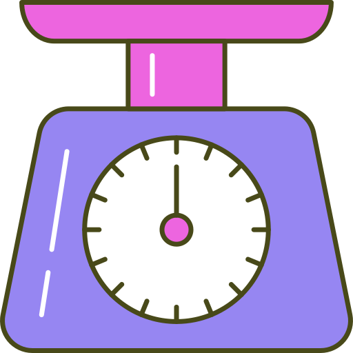 küchenwaage Generic Outline Color icon