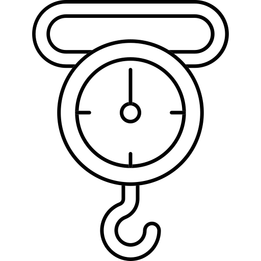 수하물 규모 Generic Thin Outline icon