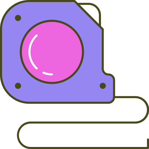 maßband Generic Outline Color icon
