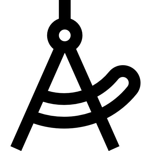 brújula Super Basic Straight Outline icono