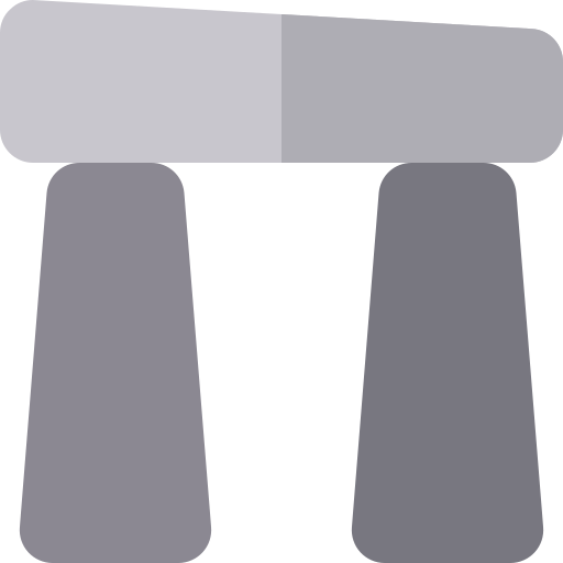 Stonehenge Basic Rounded Flat icon