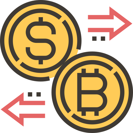 bitcoin Meticulous Yellow shadow icon