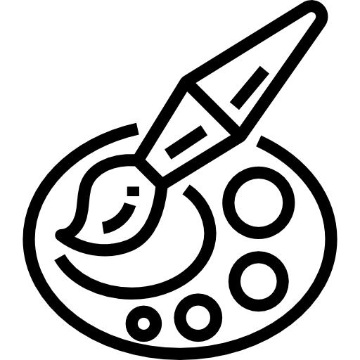 paleta Skyclick Lineal icono