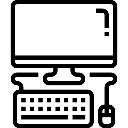 コンピューター Skyclick Lineal icon