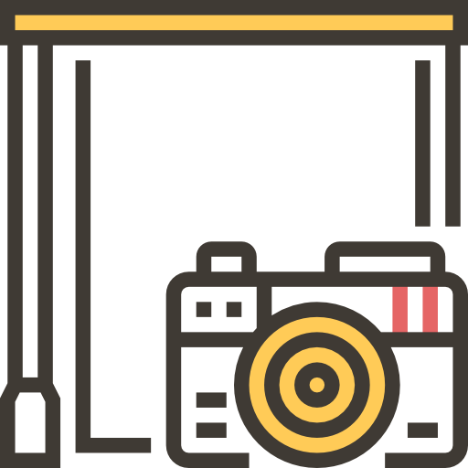 Camera Meticulous Yellow shadow icon