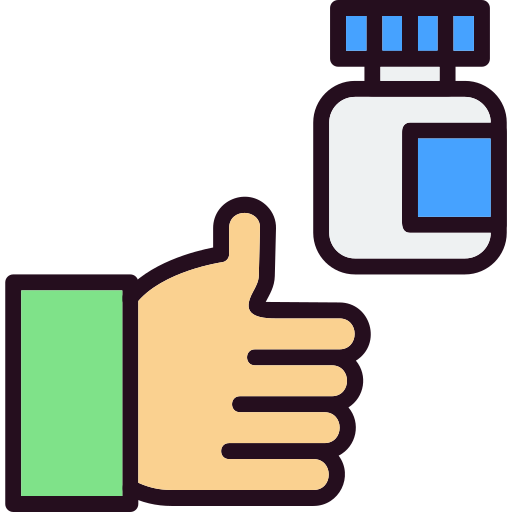 Thumbs up Generic Outline Color icon