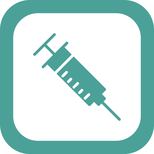 Syringe Generic Square icon