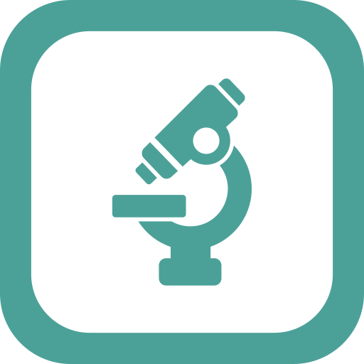 microscoop Generic Square icoon