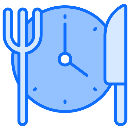 식사 Generic Blue icon