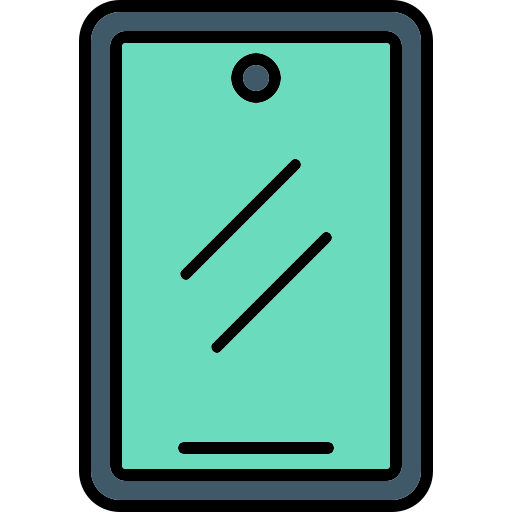 Smartphone Generic Outline Color icon