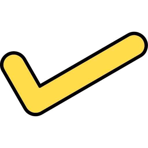 marca de verificación Generic Outline Color icono