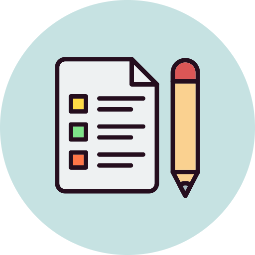 Exam Generic Outline Color icon