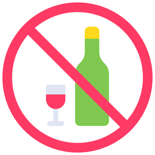 no alcohol Generic Flat icono