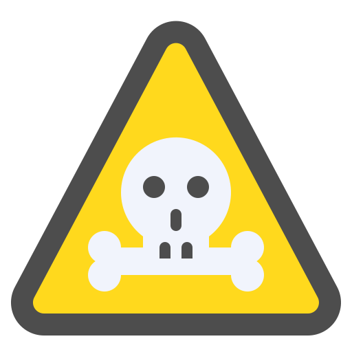 gevaar Generic Flat icoon