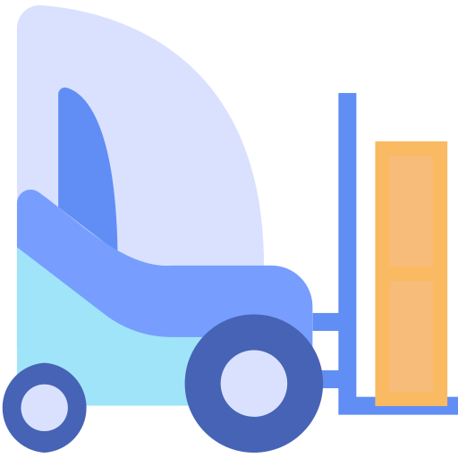 Forklift Generic Flat icon