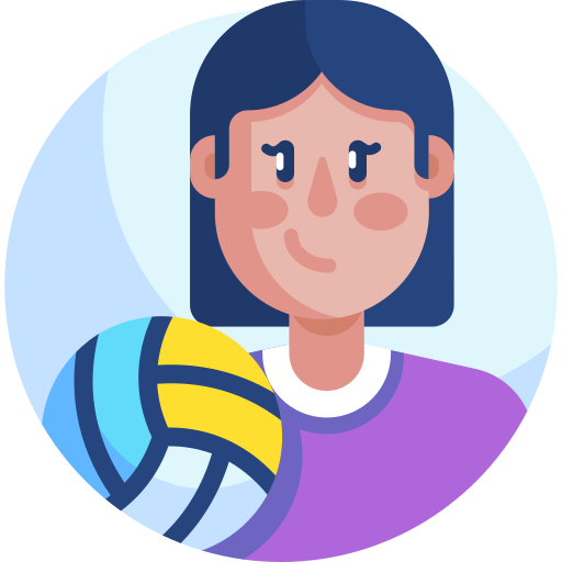 volleyball Detailed Flat Circular Flat icon