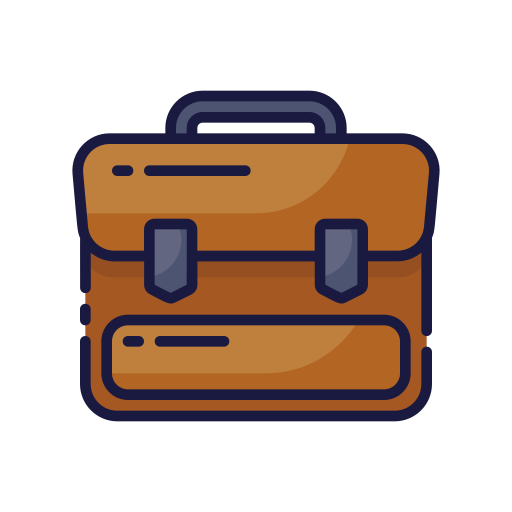 Briefcase Generic Outline Color icon