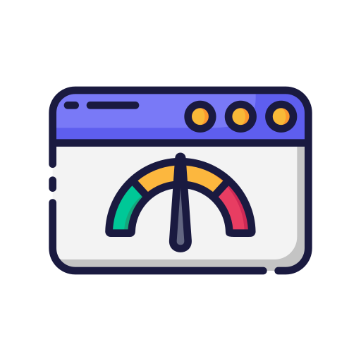 geschwindigkeitstest Generic Outline Color icon