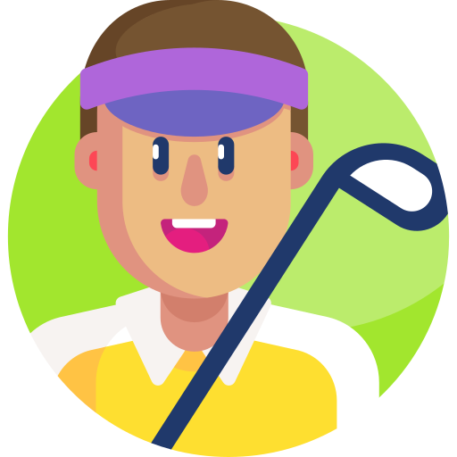 golf Detailed Flat Circular Flat icono