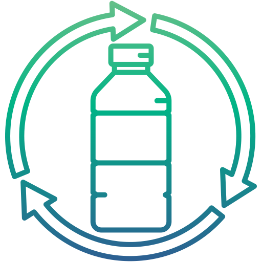 recycling-flasche Generic Gradient icon