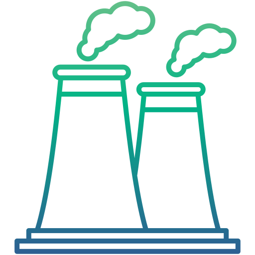 centrale elettrica Generic Gradient icona