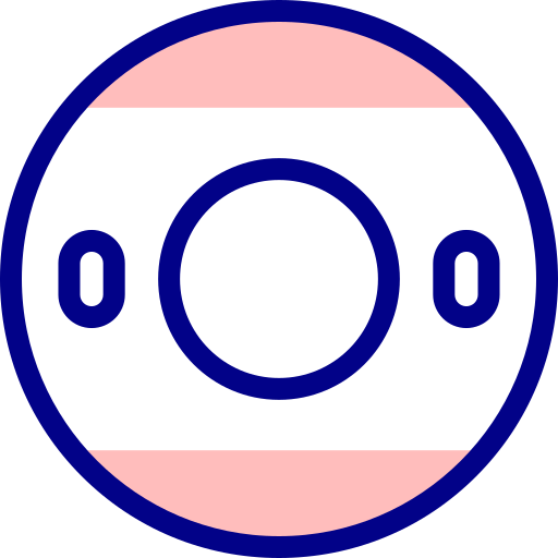 救命浮輪 Detailed Mixed Lineal color icon