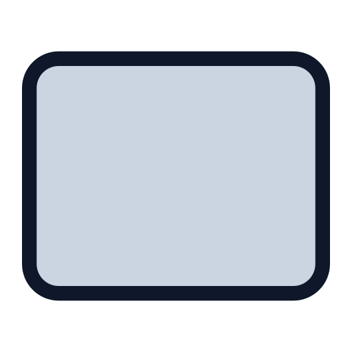 Rectangle Generic Outline Color icon