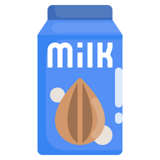 leite de amêndoa Generic Flat Ícone