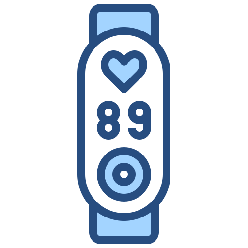 fitness-tracker Generic Blue icon