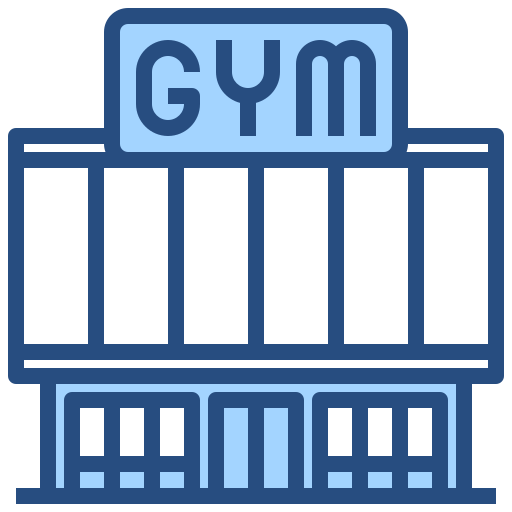 체육관 Generic Blue icon