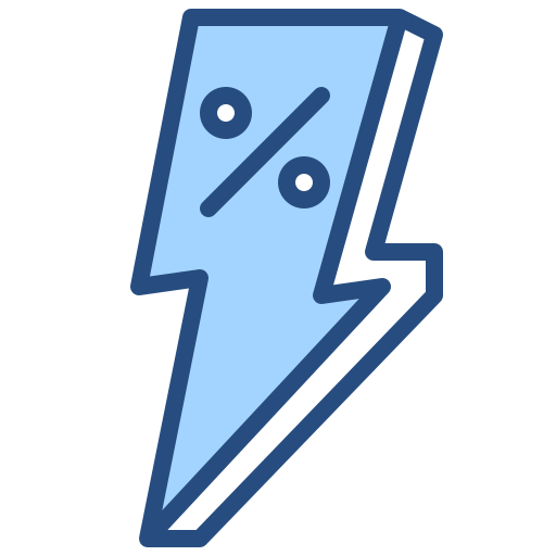 플래시 세일 Generic Blue icon