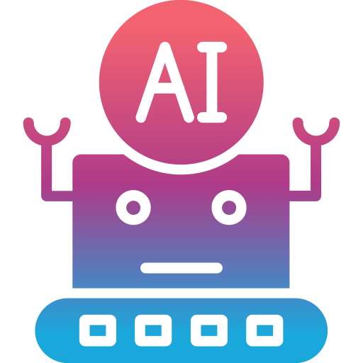 Artificial intelligence Generic Flat Gradient icon