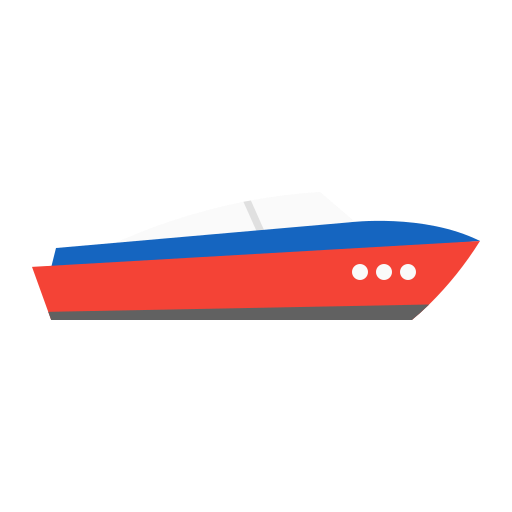スピードボート Generic Flat icon