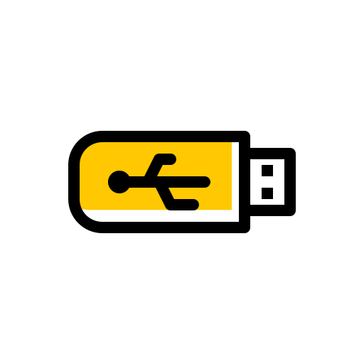 Flashdisk Generic Fill & Lineal icon