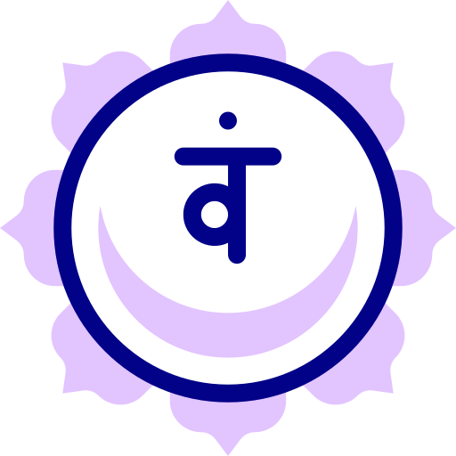 svadhishthana Detailed Mixed Lineal color icono