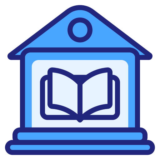 bibliotheek Generic Blue icoon
