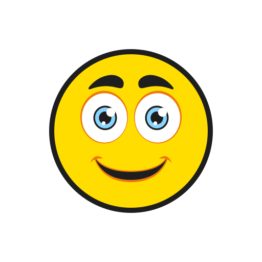 Счастливое лицо Generic Outline Color иконка