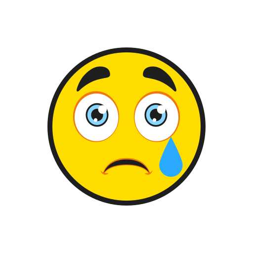 Sad-cry Generic Outline Color icon