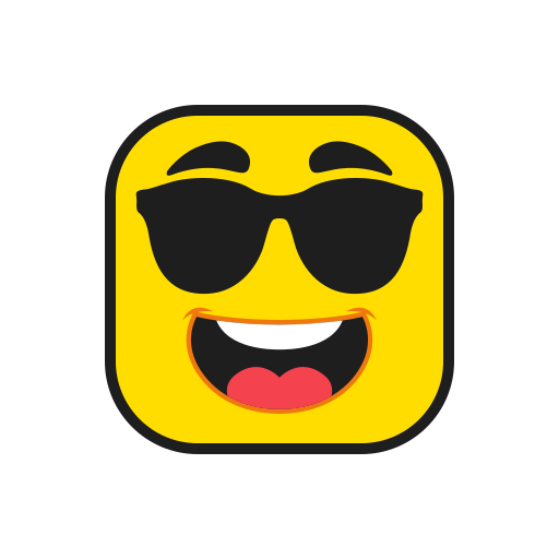Cool glasses Generic Outline Color icon