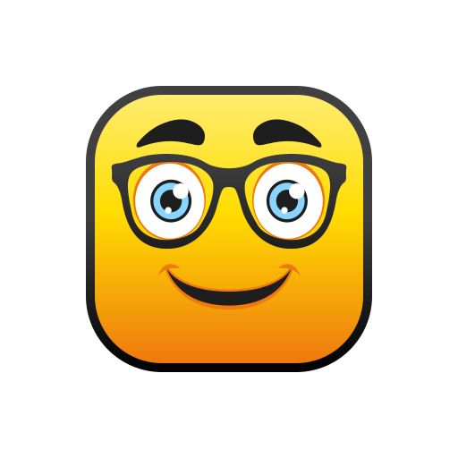 anteojos de nerd Generic Lineal Color Gradient icono