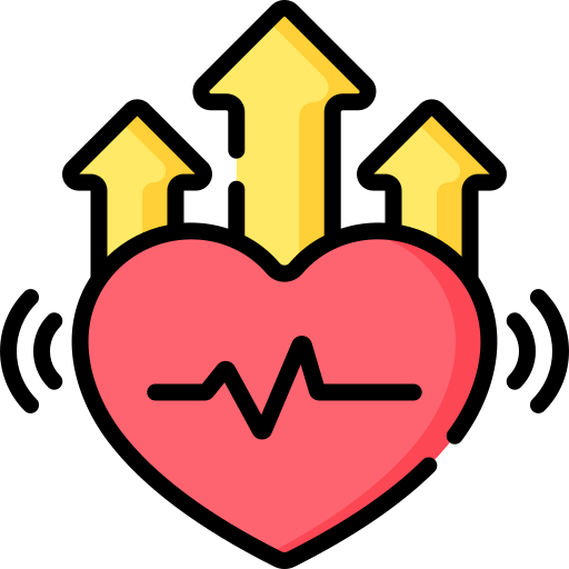 ritmo cardiaco Special Lineal color icono