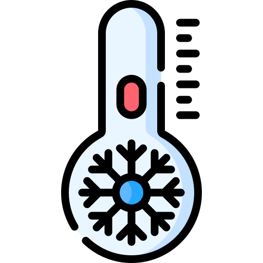 baja temperatura Special Lineal color icono