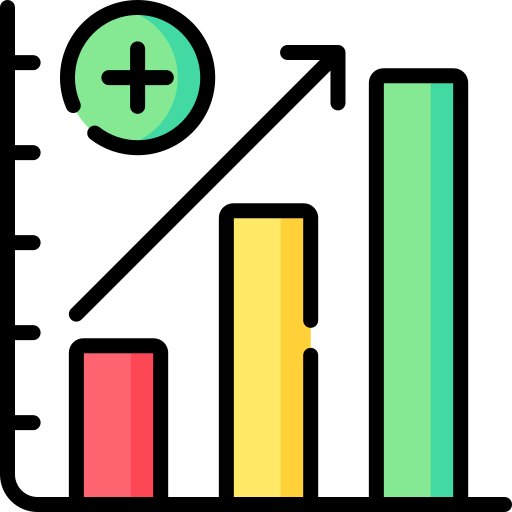gráfico de barras Special Lineal color Ícone
