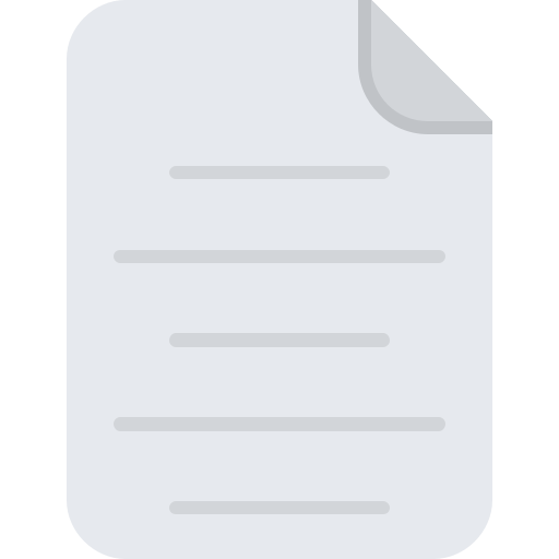 document Generic Flat Icône
