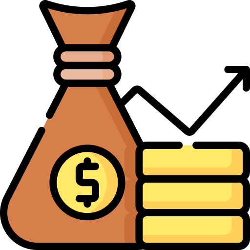 Money bag Special Lineal color icon