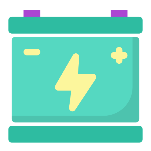 車の電池 Generic Flat icon