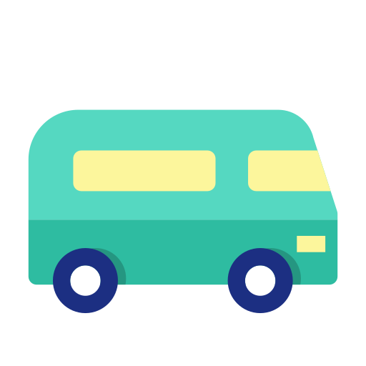 furgoneta Generic Flat icono