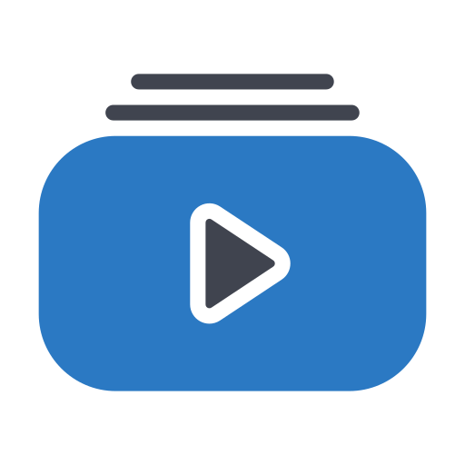 youtube Generic Blue icono