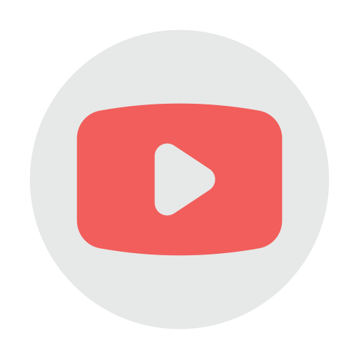 youtube Vector Stall Flat icoon